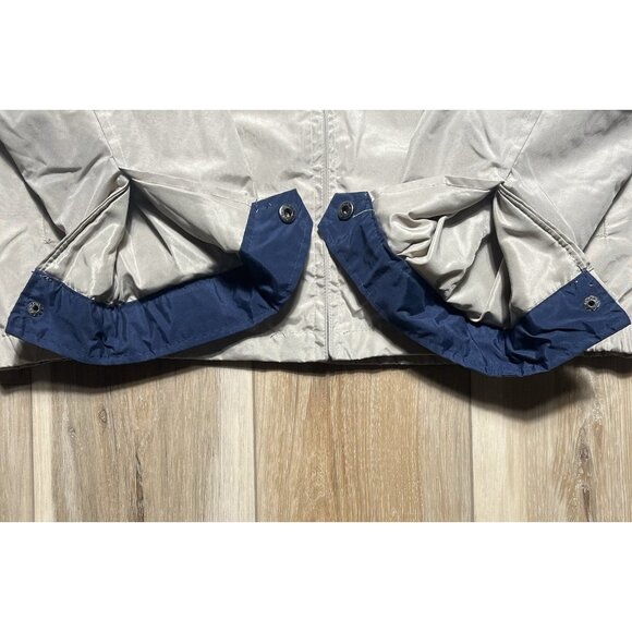 US Polo Assn Beige Fleece Lined Harrington Bomber Jacket - Men’s Large - Picture 10 of 16